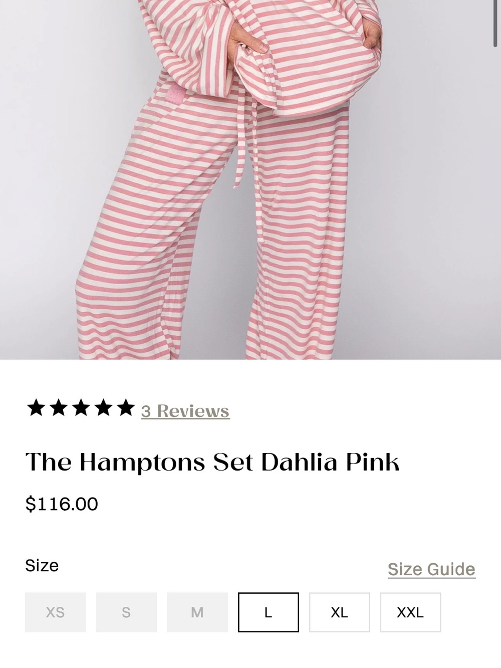 The Hamptons Set Dahlia Pink - Picture 4 of 6